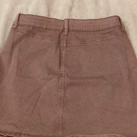 Altar’d State mauve button front skirt - Picture 4 of 4